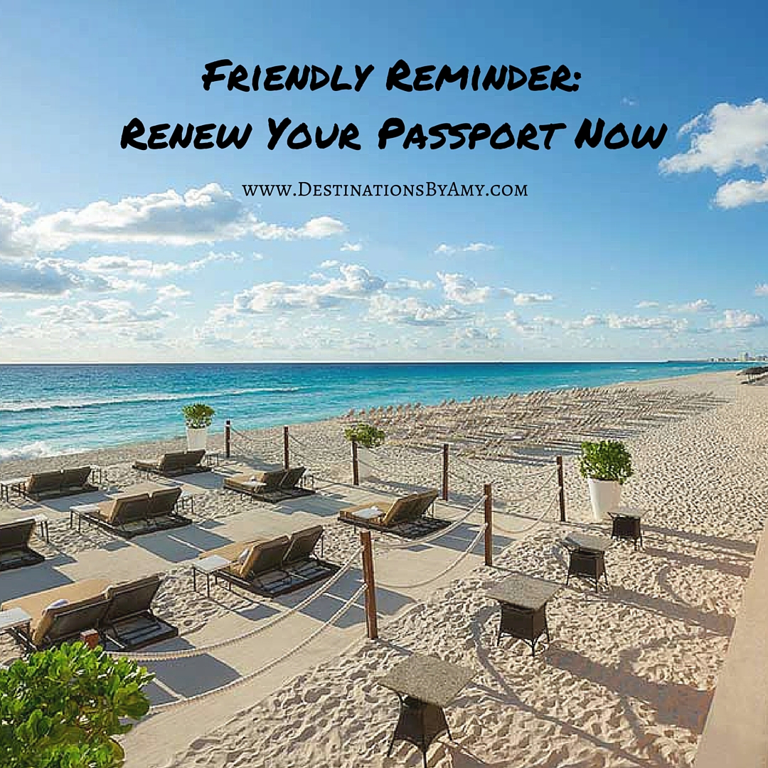 Renew Your Passport Now