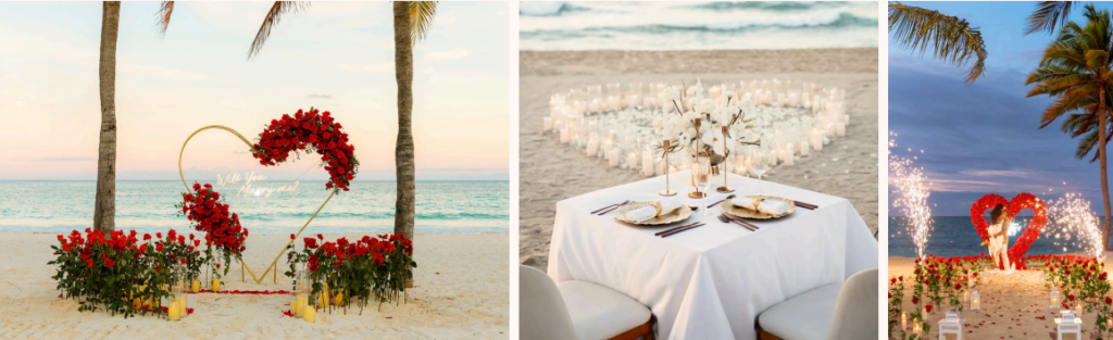 Propose Secrets Maroma Beach proposal Secrets Maroma Beach engagement package Maroma Beach proposal Riviera Cancun proposal Cancun beach proposal Romantic proposal in Mexico Caribbean beach engagement All-inclusive proposal package Luxury Mexico proposal Secrets Maroma Beach Riviera Cancun